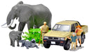 Tomytec Safari 2 Toyota Hilux 4WD Pickup Double Cab Model Set- Japan Figure Store - #1 Bring To You The Best Japanese Goods