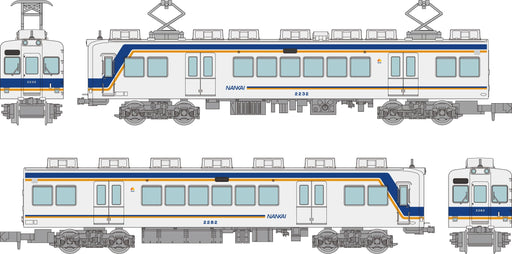 Tomytec Railway Tetsuro Nankai 2200 Series 2-Car Diorama Set 2230 Type