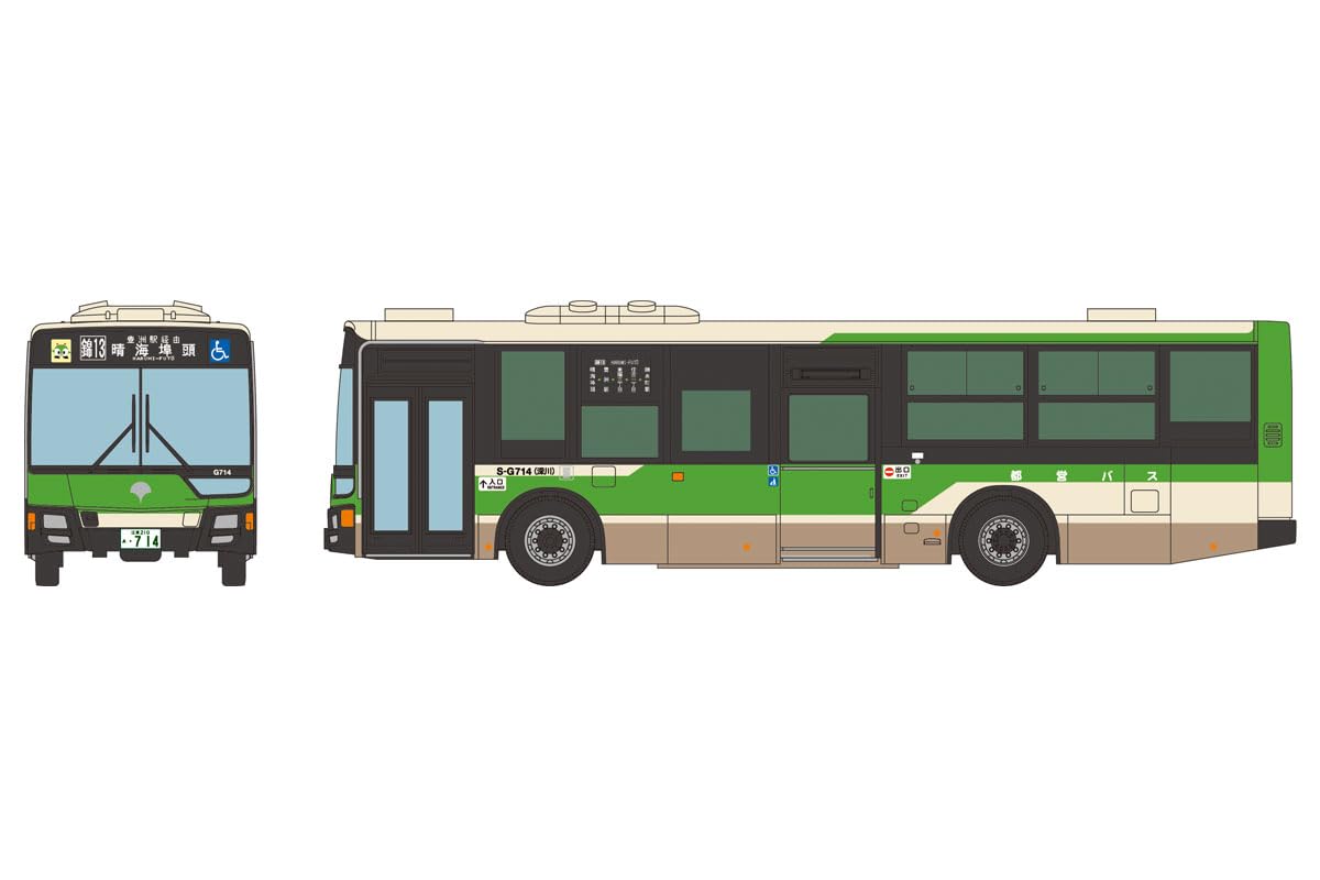Tomytec Bus Collection Tokyo Toei Bus 100th Anniversary Diorama Supplies- Japan Figure Store - #1 Bring To You The Best Japanese Goods