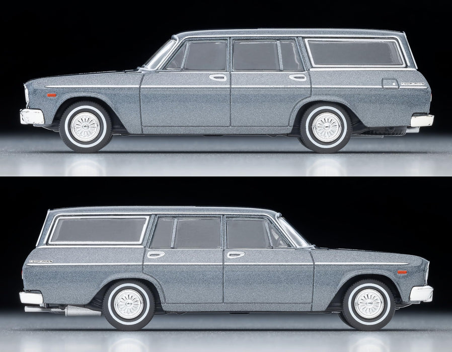 Tomytec 1/64 Lv-206B Toyopet Crown Custom Gray 1967 Model Car Collectible
