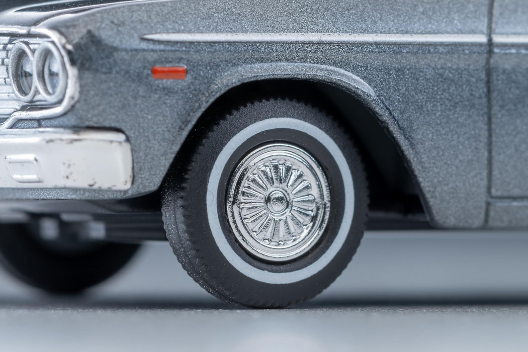 Tomytec 1/64 Lv-206B Toyopet Crown Custom Gray 1967 Model Car Collectible