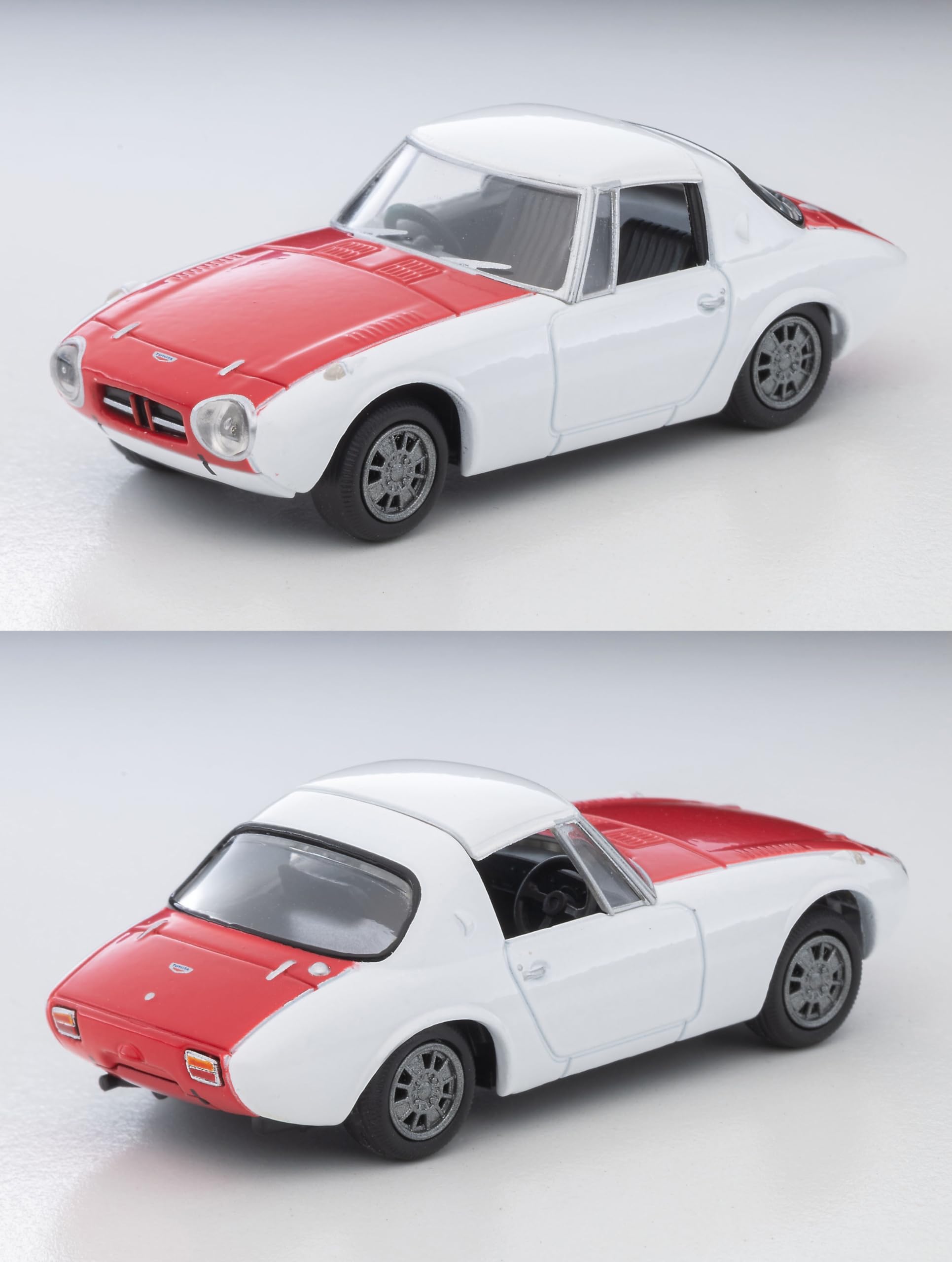 Tomytec Tomica Limited Vintage 1/64 Toyota Sports 800 Custom White/Red Model