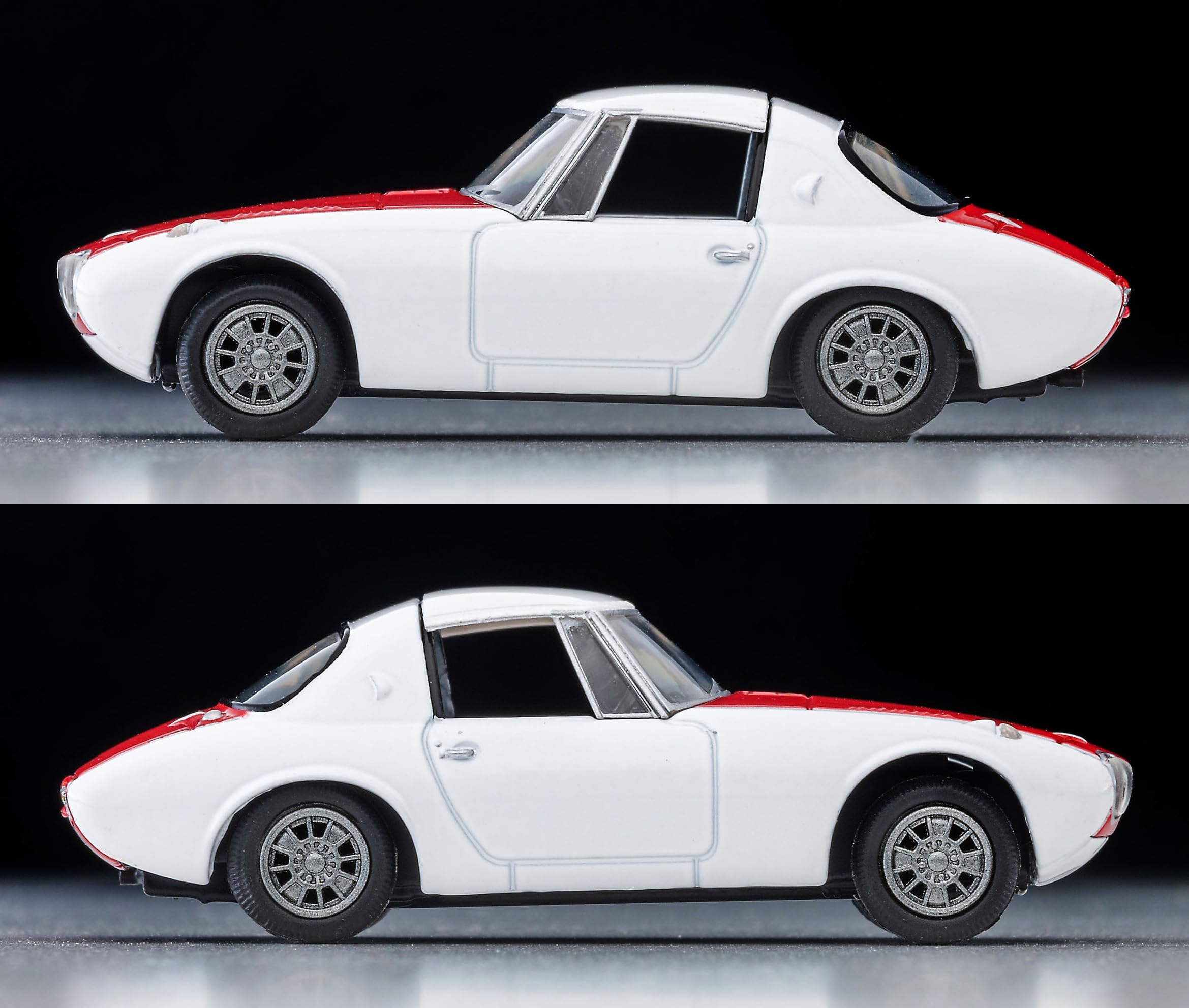 Tomytec Tomica Limited Vintage 1/64 Toyota Sports 800 Custom White/Red Model