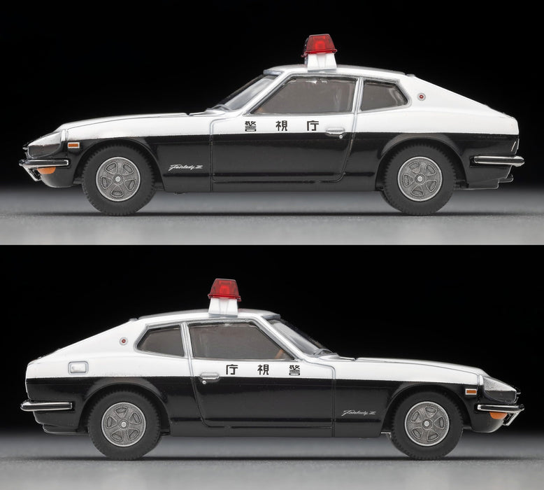 Modèle réduit de voiture de patrouille Nissan Fairlady Z de Tomytec Tomica à l'échelle 1/64 - Série Metropolis