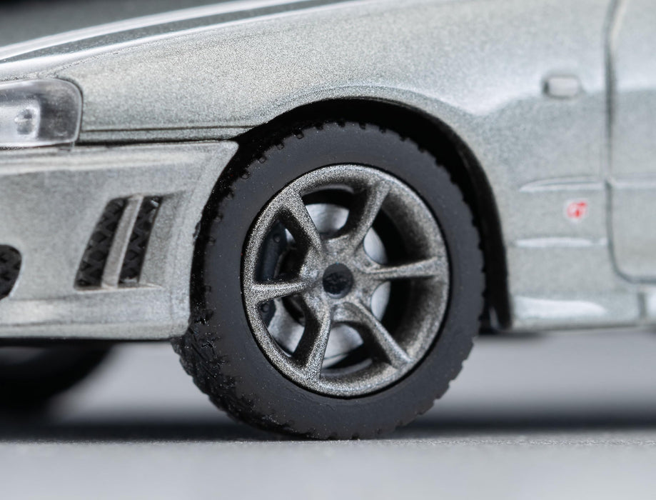Tomytec 1/64 Nissan Skyline 2-Door 25GT Turbo Coupe Silver 2000 Model