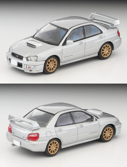 Tomytec Tomica Limited Vintage Neo 1/64 Subaru Impreza WRX STI Silver 2003