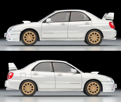 Tomytec Tomica Limited Vintage Neo 1/64 Subaru Impreza WRX STI Silver 2003