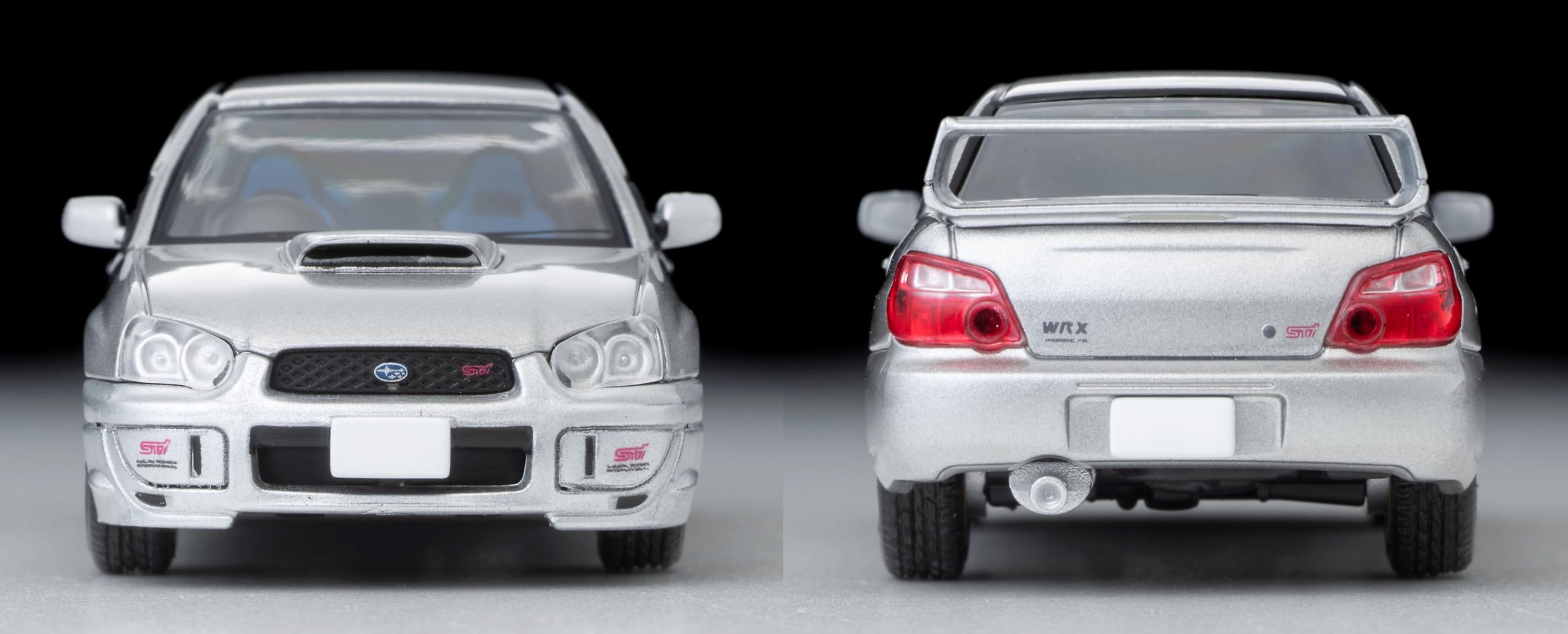 Tomytec Tomica Limited Vintage Neo 1/64 Subaru Impreza WRX STI Silver 2003