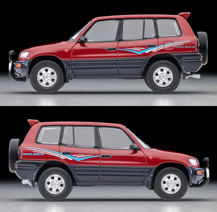 Modèle réduit Tomytec Tomica Limited Vintage Neo 1/64 Toyota RAV4L V 1995 Gris Vin