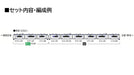 Tomytec Tomix N Gauge 281 Series Hello Kitty Haruka Railway Model 97208- Japan Figure Store - #1 Bring To You The Best Japanese Goods