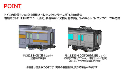 Tomytec Tomix N Gauge E233 0 Series Chuo Line Train Model 98890 Set