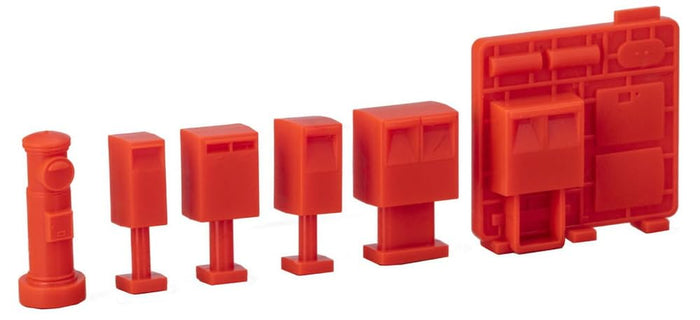 Tomytec Tomix N Gauge Mailbox Set Diorama Supplies Model 3584