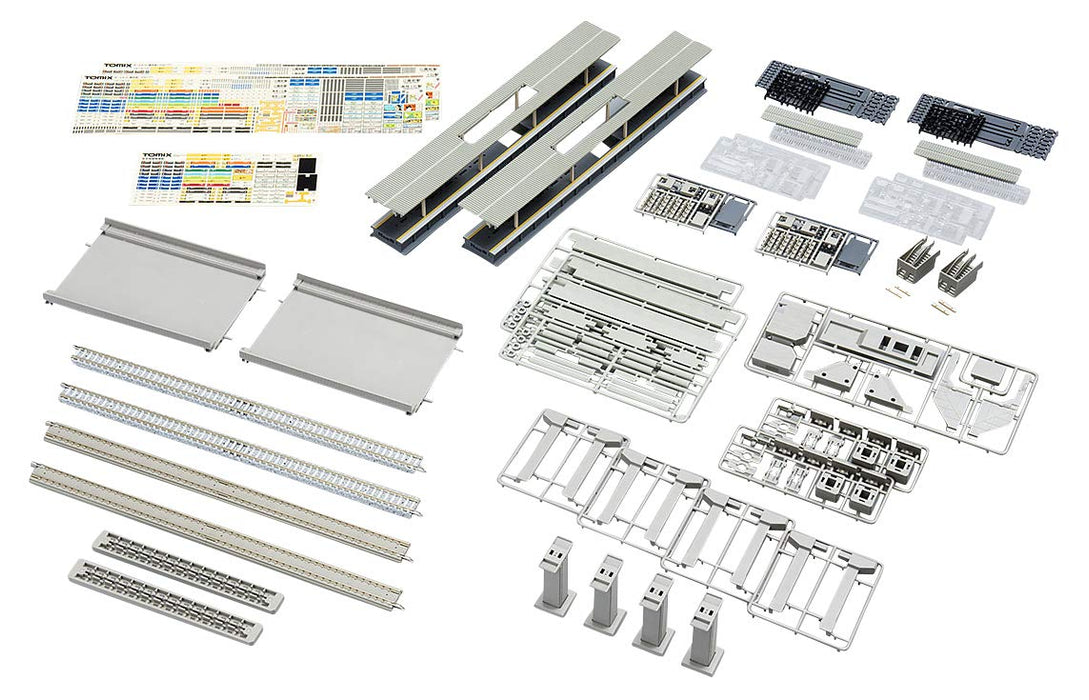Tomytec Tomix N Gauge Elevated Double Track Station Extension 91044 Model Supplies- Japan Figure Store - #1 Bring To You The Best Japanese Goods