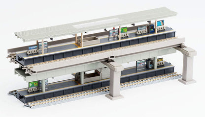Tomytec Tomix N Gauge Elevated Double Track Station Extension 91044 Model Supplies- Japan Figure Store - #1 Bring To You The Best Japanese Goods
