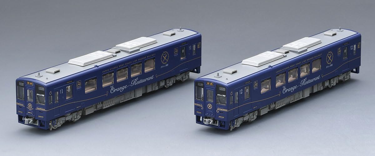 Tomytec Tomix N Gauge Hsor-100A Orange Restaurant Railway Model 98128- Japan Figure Store - #1 Bring To You The Best Japanese Goods