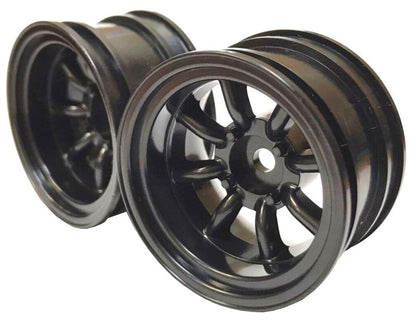 Tamiya Mini 8mm Offset Deep Face Black Watanabe Wheel - Top Line Tmw-081Bk- Japan Figure Store - #1 Bring To You The Best Japanese Goods