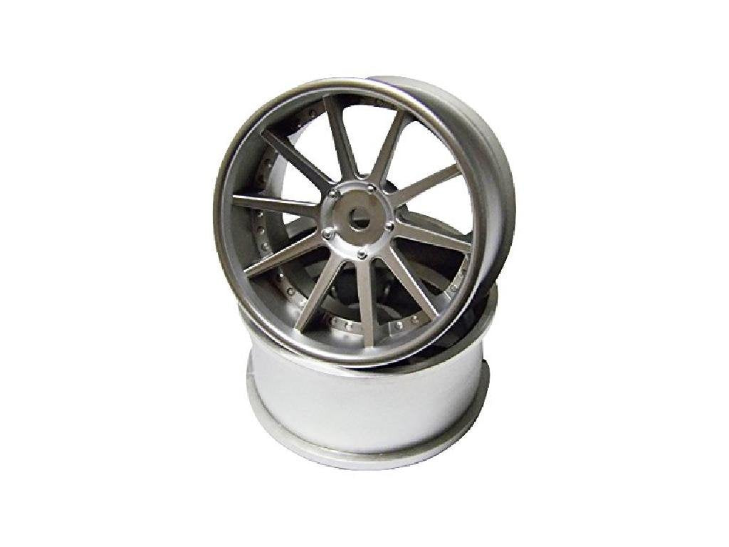 Tamiya Top Line Nf Wheel Offset 3 Matte Silver Nfw-030Ms- Japan Figure Store - #1 Bring To You The Best Japanese Goods