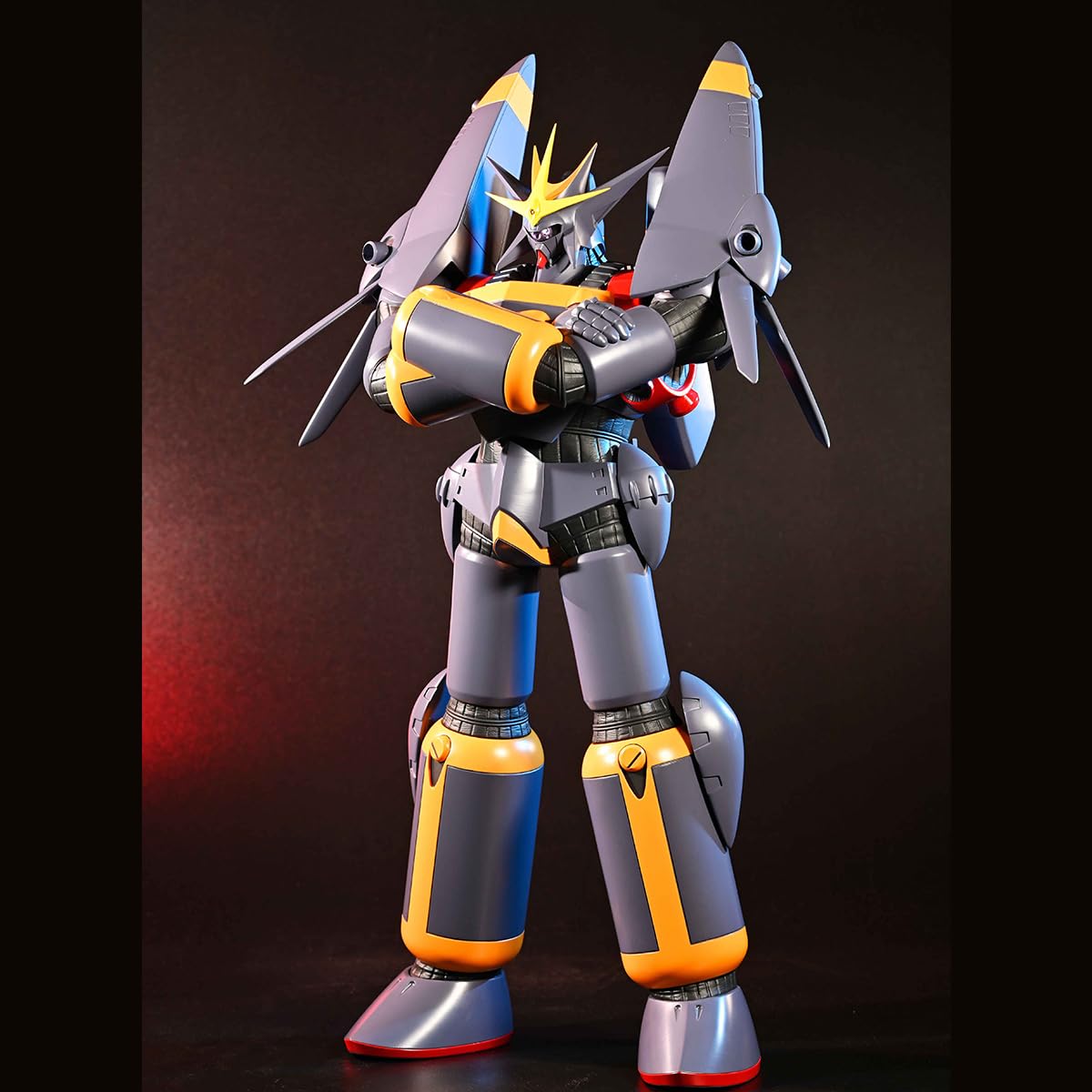 Kaiyodo Mega Sofubi Advance Gunbuster Figure Top O Nerae Model Collectible- Japan Figure Store - #1 Bring To You The Best Japanese Goods