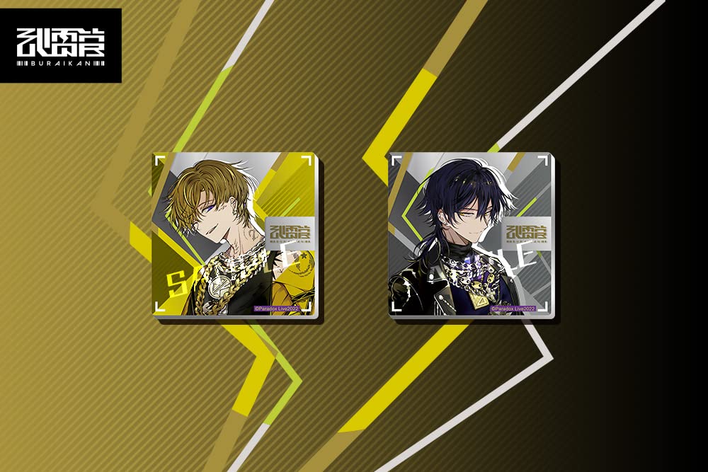 Kotobukiya Trading Kirameki Badge Paradox Live 2 Box Set (15 Pieces 15 Types)- Japan Figure Store - #1 Bring To You The Best Japanese Goods