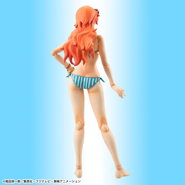 Megahouse Variable Action Heroes One Piece Nami Summer Vacation Figure