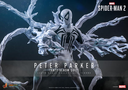 Hot Toys Spider-Man 2 Peter Parker 1/6 Scale Figure Anti-Venom Suit