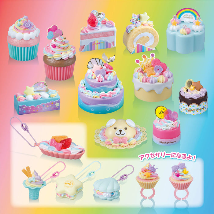 Epoch Whipple Rainbow Cream Party Set W-133 Toy for Ages 8+ Pastry Decorating- Japan Figure Store - #1 Bring To You The Best Japanese Goods