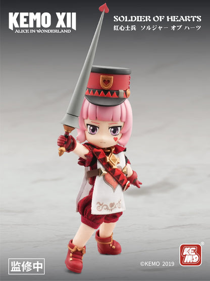 Chemo Xii Doll Alice in Wonderland Soldier of Hearts Kemo Collectible Toy- Japan Figure Store - #1 Bring To You The Best Japanese Goods