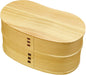 Yamaco Shiramatsu Bean 2-Tier Bento Box 803996 Durable Lunch Container- Japan Figure Store - #1 Bring To You The Best Japanese Goods