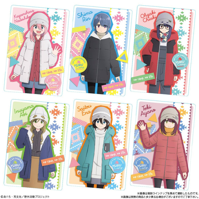 Bandai Yurucamp Season 3 Wafer Card Collectible Limited Edition- Japan Figure Store - #1 Bring To You The Best Japanese Goods