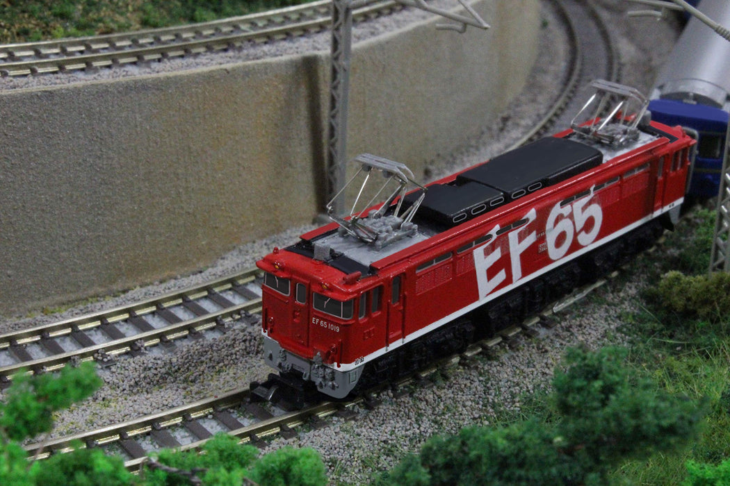 Rokuhan Z Gauge Ef65 1000 Series 1019 Rainbow Electric Railway Locomotive Model- Japan Figure Store - #1 Bring To You The Best Japanese Goods