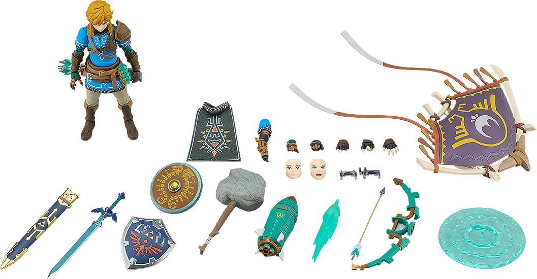 Good Smile Co. Zelda Tears Of The Kingdom Link Figma #626-DX Shop Exclusive- Japan Figure Store - #1 Bring To You The Best Japanese Goods