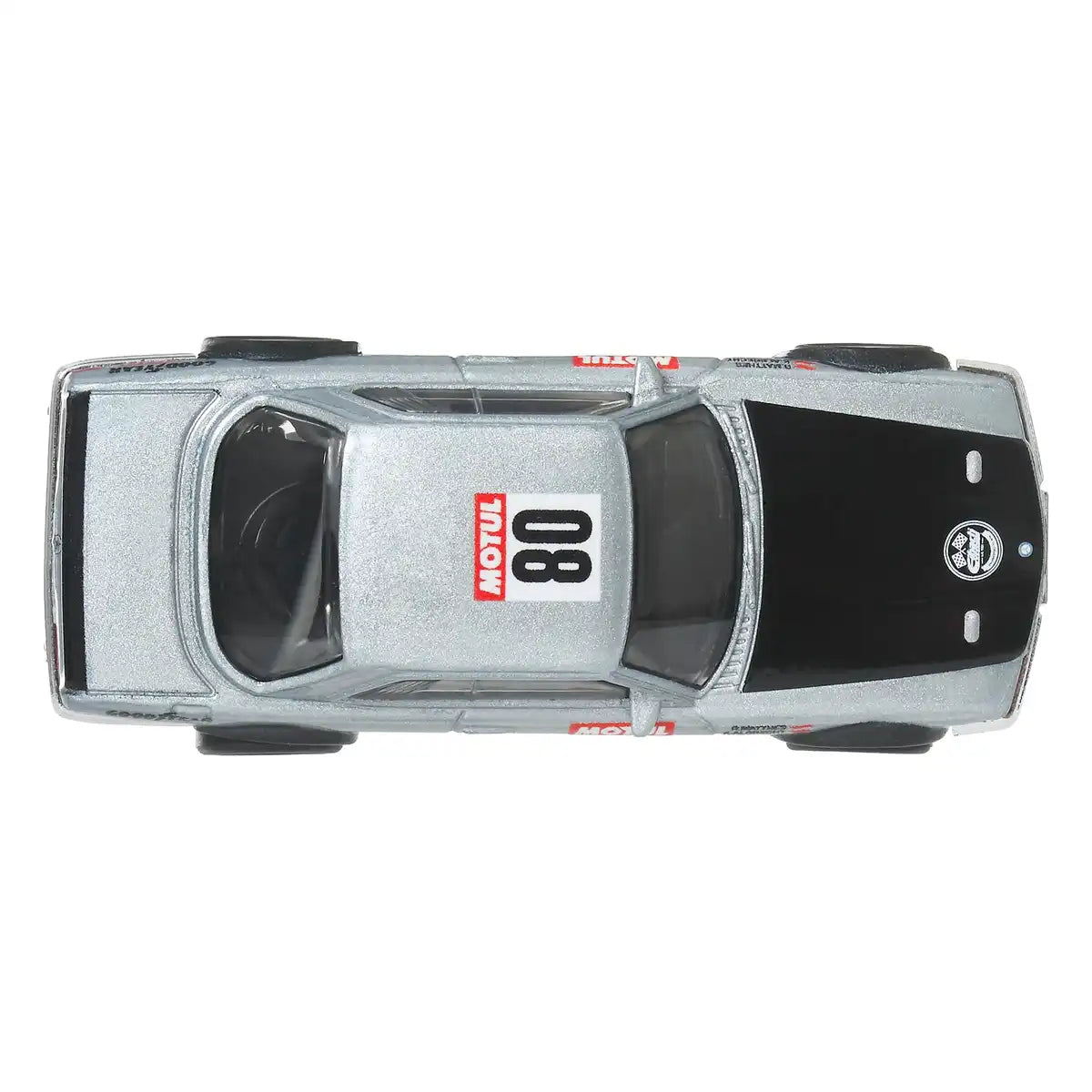 Mattel Hot Wheels Boulevard Mercedes-Benz 500 SLC Rally des années 80, jouet argenté