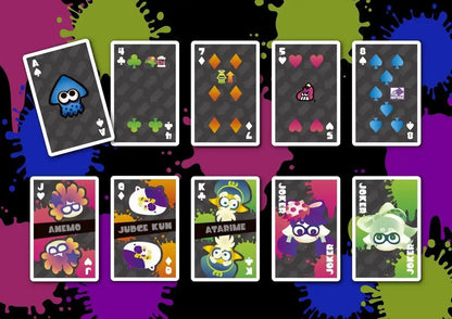 NINTENDO Splatoon 744 Playing Cards 01 Standard- Japan Figure Store - #1 Bring To You The Best Japanese Goods