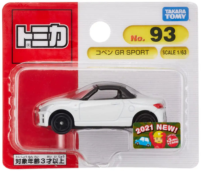 Takara Tomy Tomica No.93 Copen GR Sport Mini Car Toy for Ages 3+- Japan Figure Store - #1 Bring To You The Best Japanese Goods