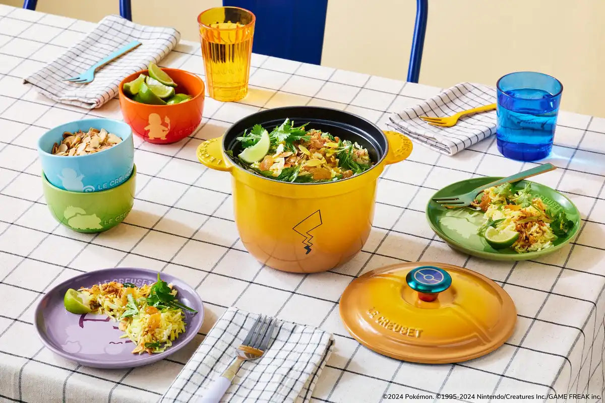 Le Creuset Pokemon Cocotte Every 18 with Iridescent Knob Official Japanese- Japan Figure Store - #1 Bring To You The Best Japanese Goods