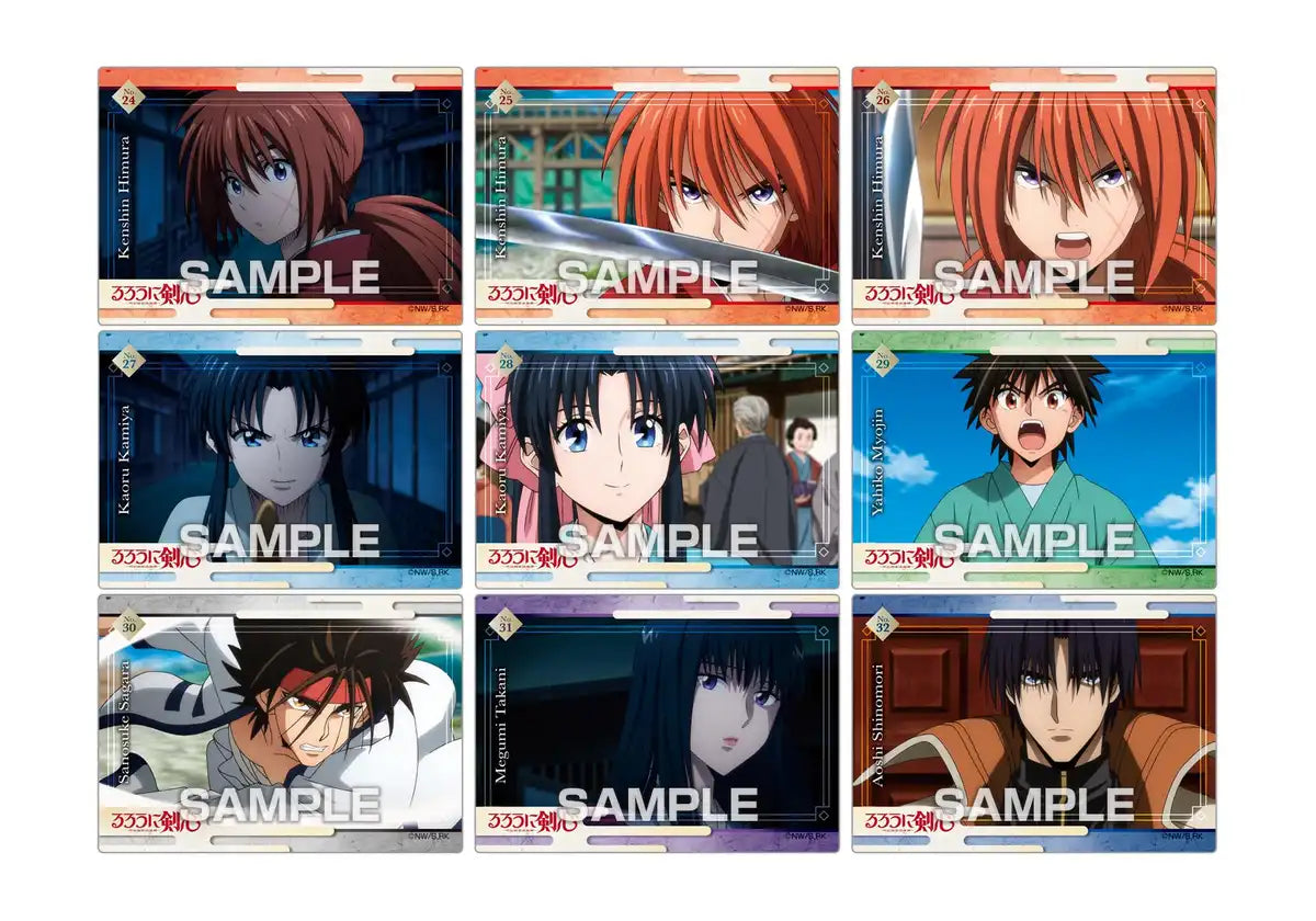 Ensky Japan Rurouni Kenshin Clear Card Collection Gum First Limited Edition Box 16 Shokugan- Japan Figure Store - #1 Bring To You The Best Japanese Goods