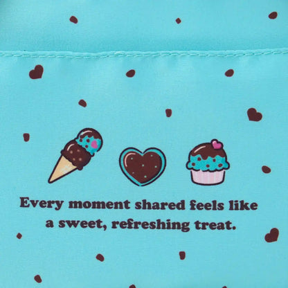 Sanrio Kuromi Pouch Chocolate Mint Polyester Cotton Ages 3+