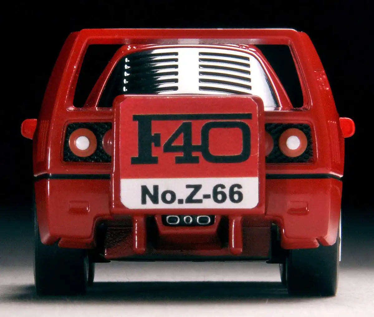TOMYTEC Z-66A Choro Q Zero Ferrari F40 Red- Japan Figure Store - #1 Bring To You The Best Japanese Goods