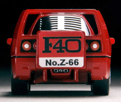 TOMYTEC Z-66A Choro Q Zero Ferrari F40 Red- Japan Figure Store - #1 Bring To You The Best Japanese Goods