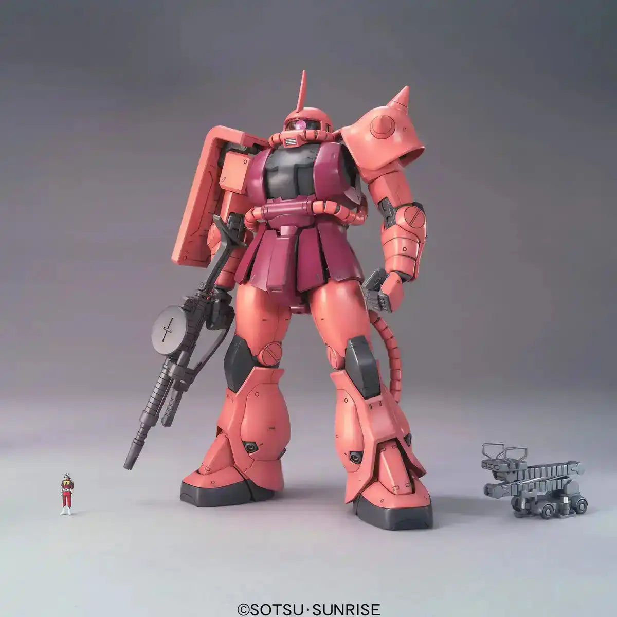 BANDAI Mg Gundam Ms-06S Char'S Zaku Ii 1/100 Scale Kit- Japan Figure Store - #1 Bring To You The Best Japanese Goods