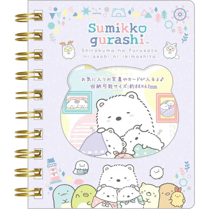 San-X Sumikko Gurashi Memo with Clear Pocket Mh21302- Japan Figure Store - #1 Bring To You The Best Japanese Goods