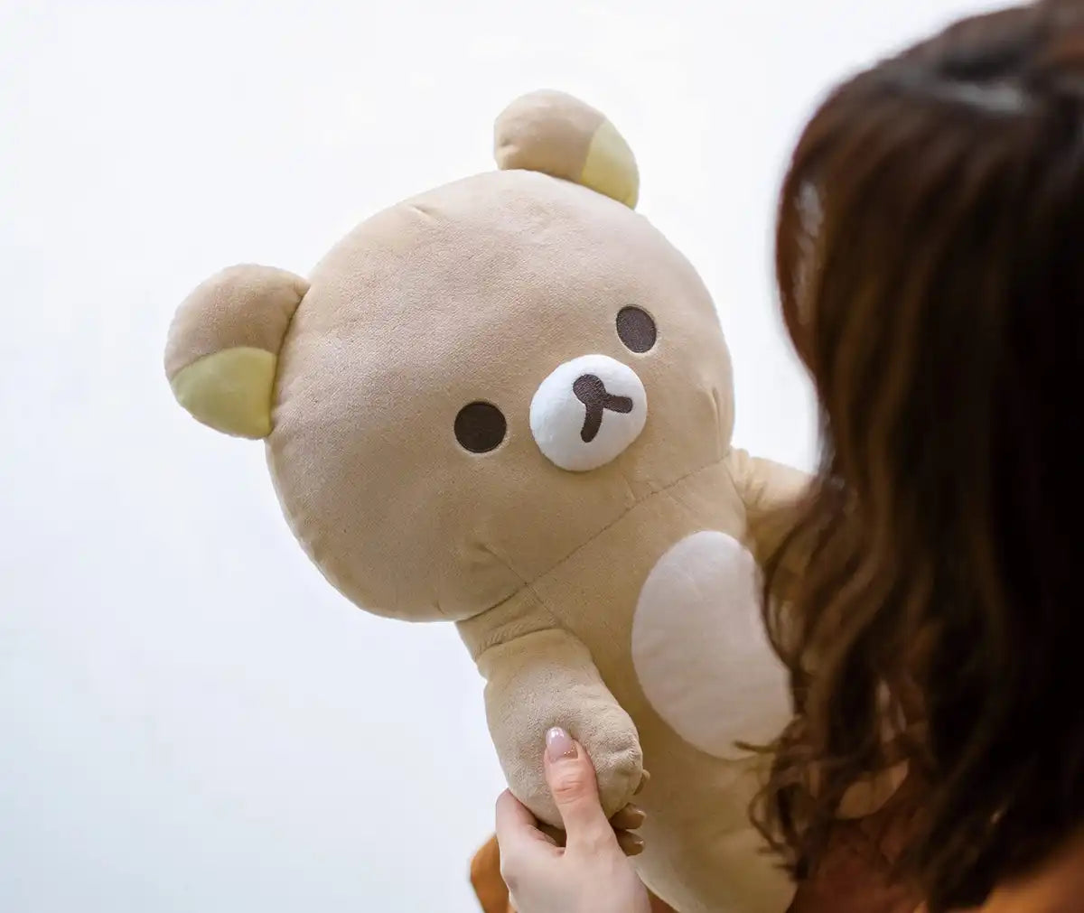 San-X Mo05601 Rilakkuma Relax Together Cushion - Cozy Comfort for Fans- Japan Figure Store - #1 Bring To You The Best Japanese Goods