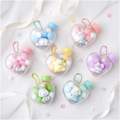 BANDAI Charamofu Case Mascot Sanrio Characters 12 Pieces Toy Box