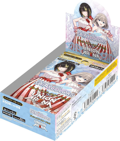 BANDAI UNION ARENA Precious Booster Pack Idolmaster Shiny Colors 10-Pack Box