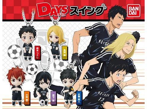 Bandai Days Swing All 5 Set Gashapon Mascot Capsule Figures