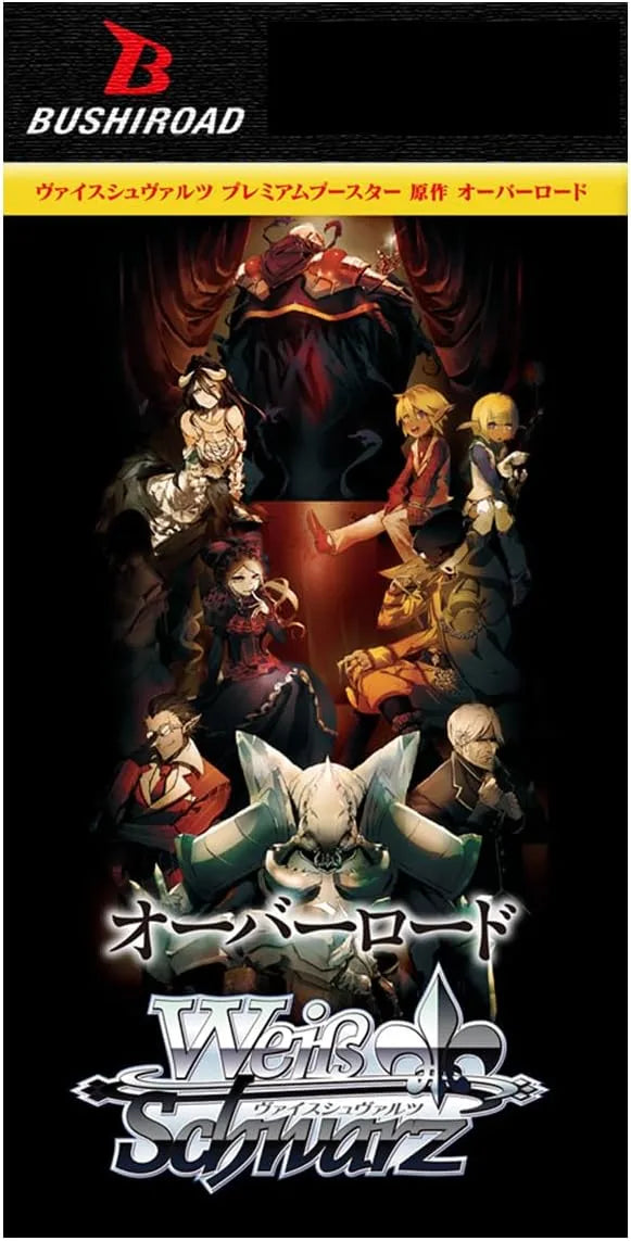 Bushiroad Weiss Schwarz Overlord Premium Booster 6-Pack Box