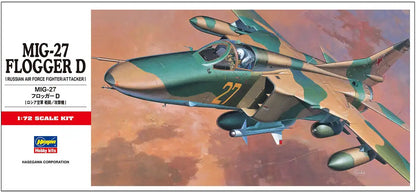 HASEGAWA C10 Mig-27 Flogger D 1/72 Scale Kit- Japan Figure Store - #1 Bring To You The Best Japanese Goods