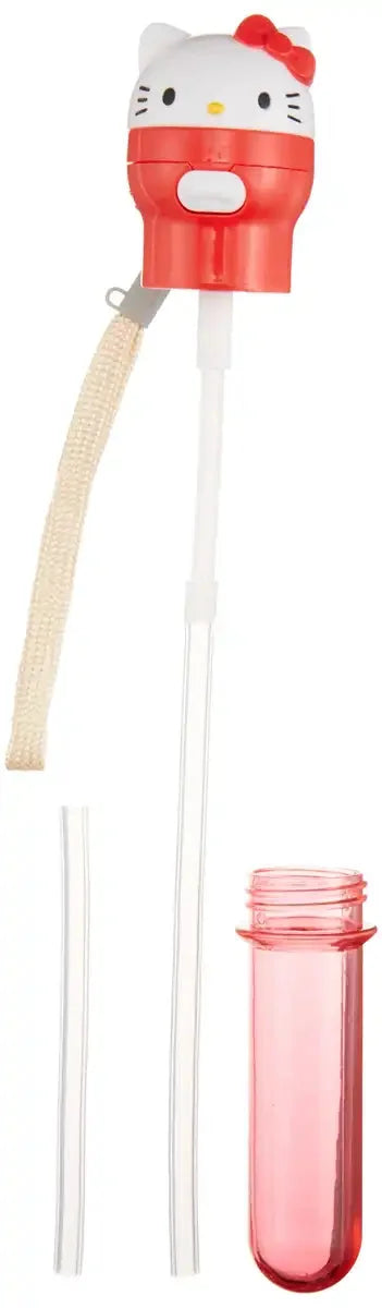 Skater Hello Kitty Portable Plastic Water Bottle 350ml/500ml with Straw Cap- Japan Figure Store - #1 Bring To You The Best Japanese Goods