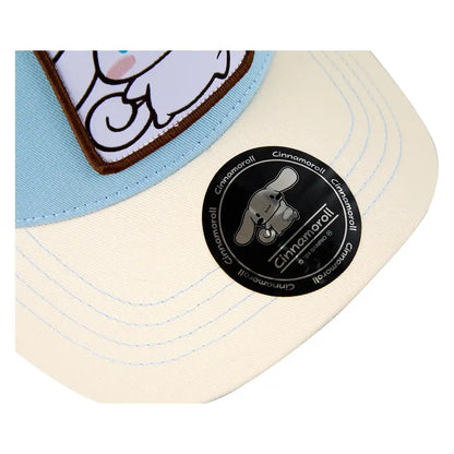 Sanrio Cinnamoroll Light Blue Ivory Cosmetic Case and Mesh Cap Set- Japan Figure Store - #1 Bring To You The Best Japanese Goods