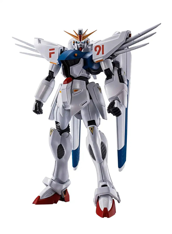 BANDAI Robot Spirits Side Ms Gundam F91 Evolution-Spec Figure- Japan Figure Store - #1 Bring To You The Best Japanese Goods
